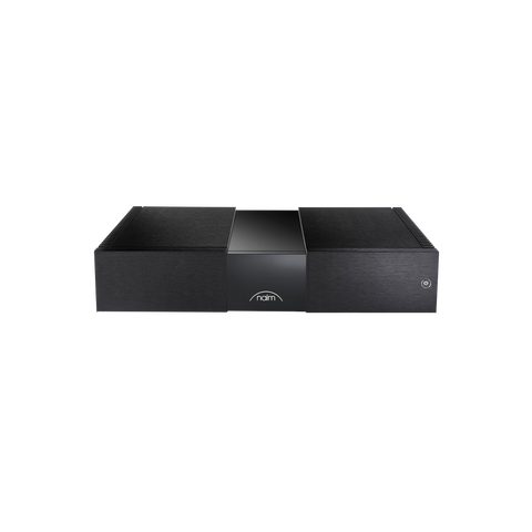 Naim NAP 350, finisaj negru, vedere de sus-față