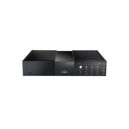 Naim NSS 333, finisaj negru, vedere de sus-față