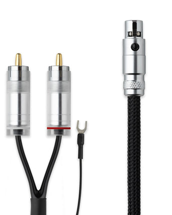 Pro-Ject кабел - Connect it Phono S, 2 x RCA Ground - MiniXLR, 1,23 m