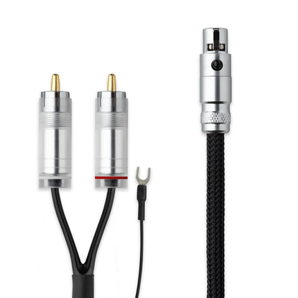 Pro-Ject кабел - Connect it Phono S, 2 x RCA Ground - MiniXLR, 1,23 m
