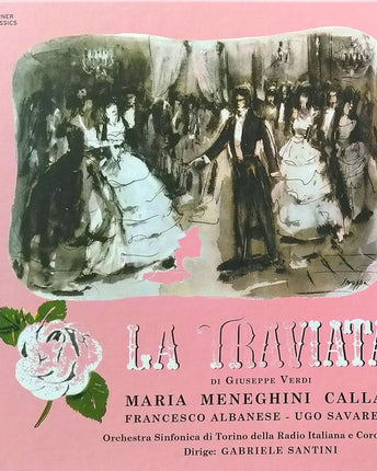 Винил Giuseppe Verdi, Maria Meneghini Callas*, Ugo Savarese, Francesco Albanese, Orchestra Sinfonica Di Torino Della Radio Italiana* E Coro Cetra Conducted by Gabriele Santini (2) – La Traviata