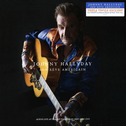 Disc vinil JOHNNY HALLYDAY - SON RÓVE AMORICAIN - LIVE AU B - LP3