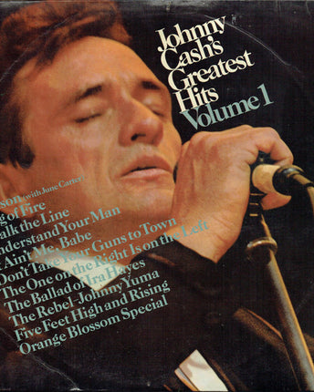 Disc vinil JOHNNY CASH - GREATEST HITS VOL.1/SINGLES - LP