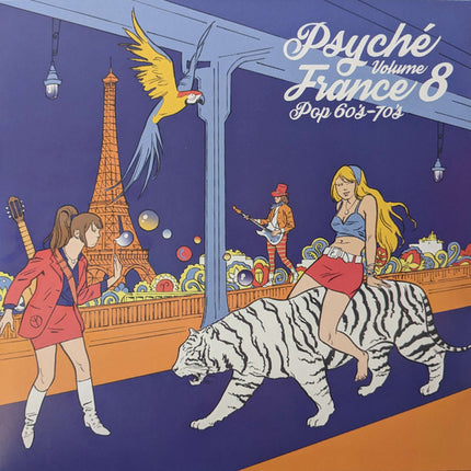 Disc vinil PSYCHÉ FRANCE, VOL. 8 PSYCHÉ FRANCE, VOL. 8 - PSYCHÉ FRANCE, VOL. 8 - LP