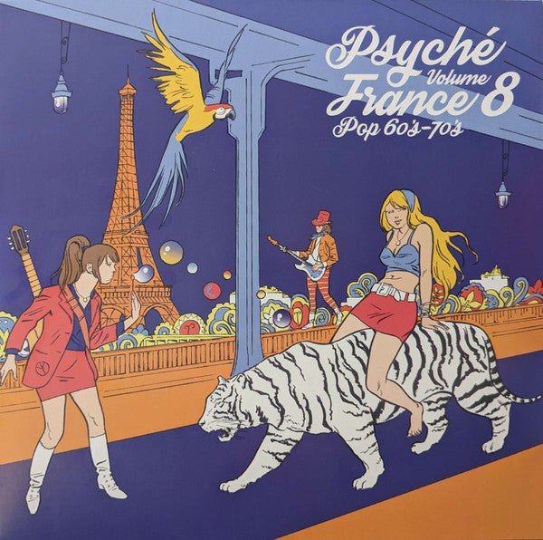 Disc vinil PSYCHÉ FRANCE, VOL. 8 PSYCHÉ FRANCE, VOL. 8 - PSYCHÉ FRANCE, VOL. 8 - LP