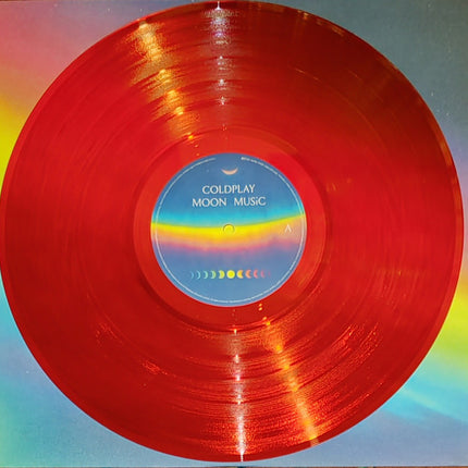 Disc vinil COLDPLAY - MOON MUSIC - LP (Red Translucent)