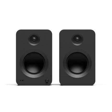 Активни тонколони Kanto Audio REN в черен цвят, чифтът, изглед отпред