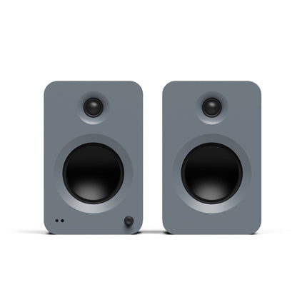 Активни тонколони Kanto Audio REN в сив цвят, чифтът, изглед отпред