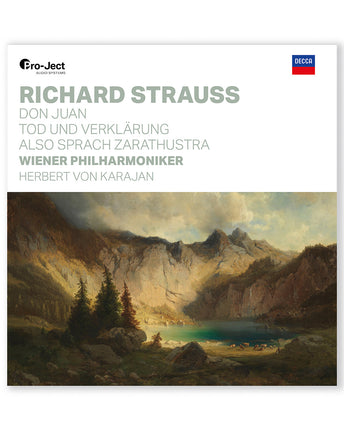 Винилова плоча на Pro-Ject LP Richard Strauss