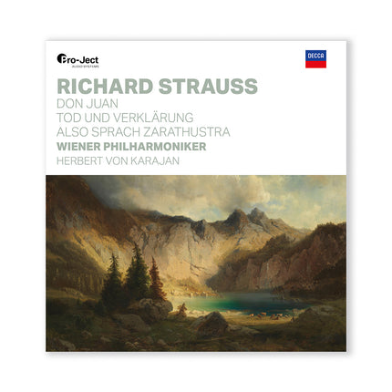 Винилова плоча на Pro-Ject LP Richard Strauss