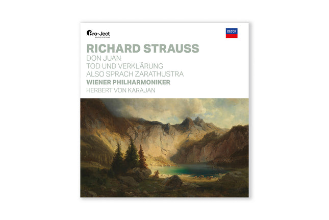 Винилова плоча на Pro-Ject LP Richard Strauss