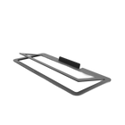 Черна стойка Kanto Audio S10, изрязана