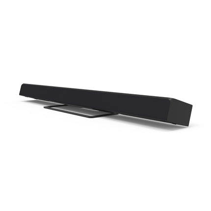 Саундбар върху стойката Kanto Audio S10