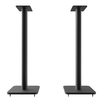Чифт подови стойки Kanto Audio SP26PL в матово черно, изглед отпред