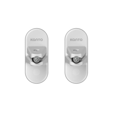 Бели стойки Kanto Audio SPW3, изглед отпред