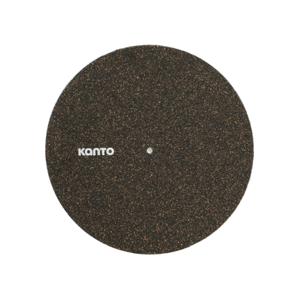 Подложка Kanto Audio TT-CRM от корк и гума, изглед отгоре, изрязана на прозрачен фон