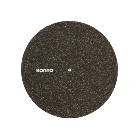 Подложка Kanto Audio TT-CRM от корк и гума, изглед отгоре, изрязана на прозрачен фон