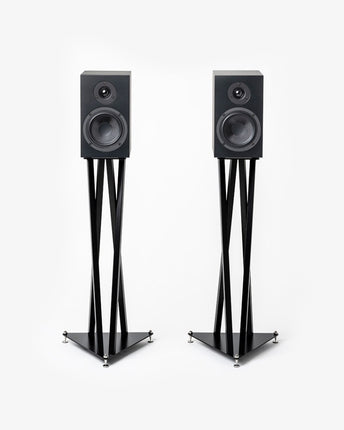 Премиум твърда стоманена стойка за високоговорители Pro-Ject Tristand