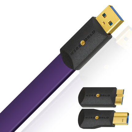 Wireworld Ultraviolet® 8 USB 3.0 A към B аудио кабел