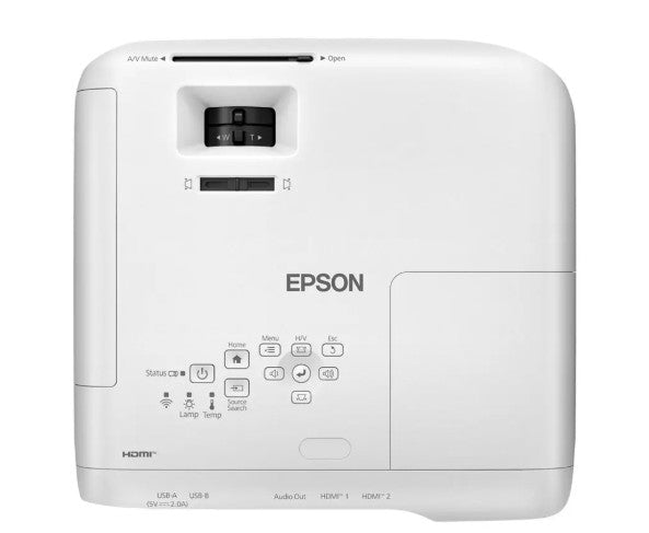 Videoproiector EPSON EB-FH54, Wifi incorpoarat, Miracast, Airplay2, Apple HomeKit, WiFi, 1920 x 1080, 4100 lumeni