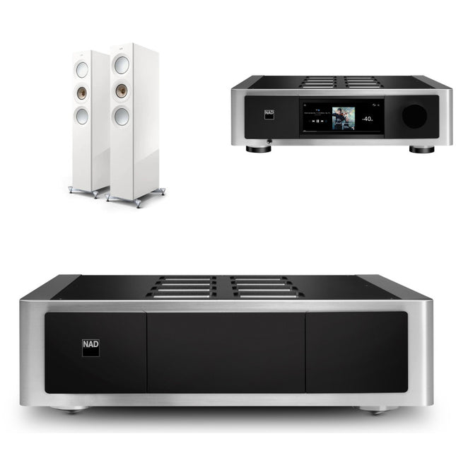 Pachet PROMO KEF Reference 3 META + NAD M66 + NAD M23 V2