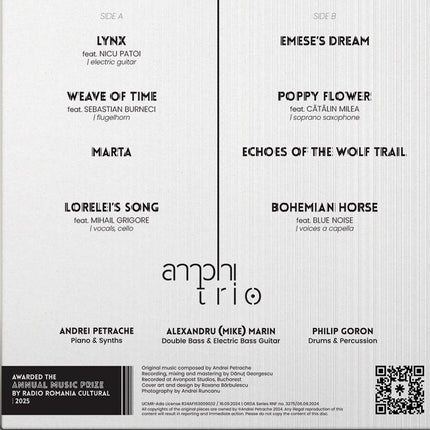 Disc vinil Amphitrio - Timelines
