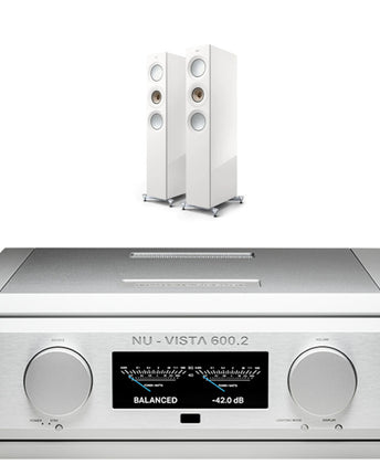 Pachet PROMO KEF Reference 3 META + Musical Fidelity NuVista 600.2