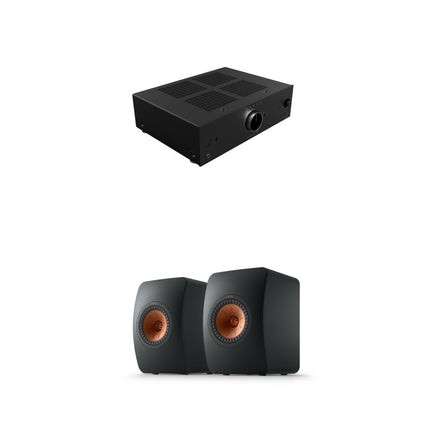 Pachet PROMO Onkyo A-50 + KEF LS50 Meta