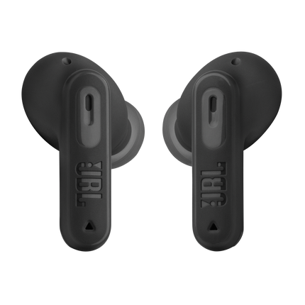 Слушалки JBL Tune Beam 2 (черно): двете слушалки, изглед отпред
