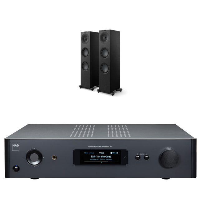 Pachet PROMO KEF Q7 META + NAD C 389