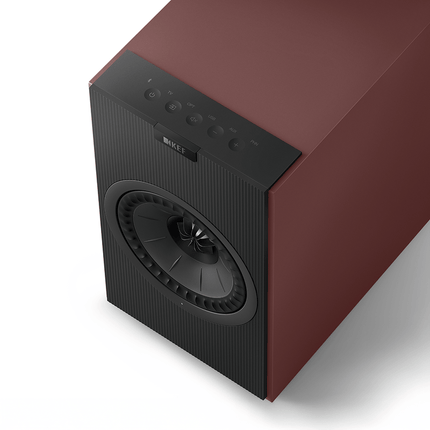 KEF Coda W, finisaj Vintage Burgundy, vedere de sus