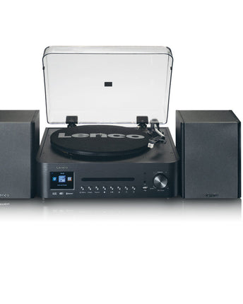 Пикап Lenco MC-460BK, DAB+/FM радио, интернет радио