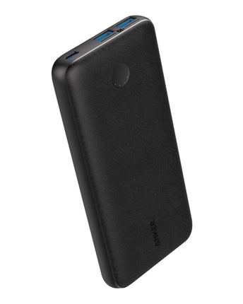 Powerbank Anker PowerCore III 20000 mAh, PD, PowerIQ, USB-C, USB-A, черен
