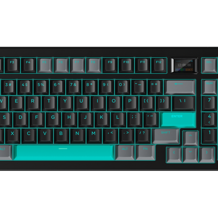 Tastatura gaming mecanica AVAX GM03 PRO wireless, GASKET, RGB, 98%, Switch-uri Gateron, Display TFT resigilat