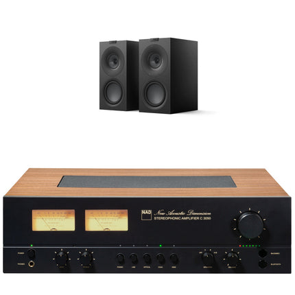 Pachet PROMO KEF Q Concerto Meta + NAD C 3050