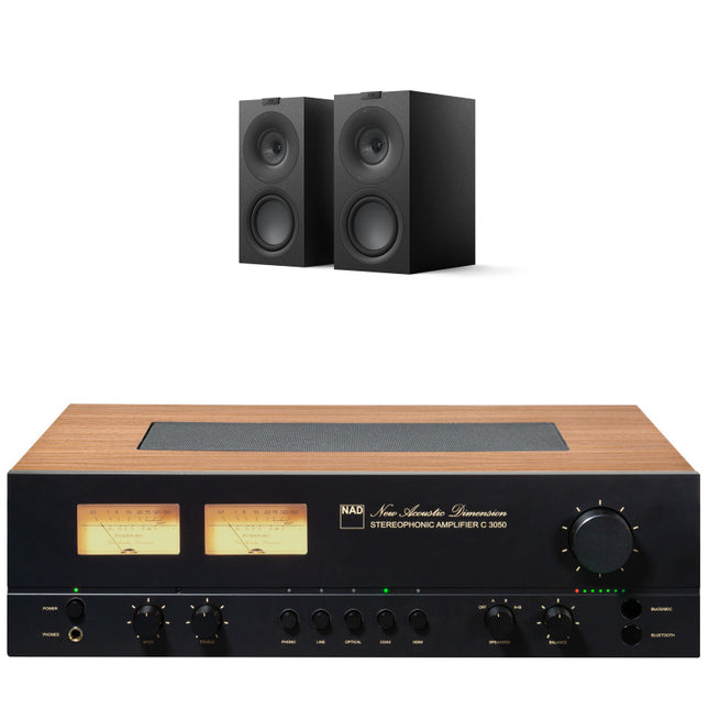 Pachet PROMO KEF Q Concerto Meta + NAD C 3050