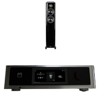 Pachet PROMO Amplificator NAD M33 V2 + Boxe de podea ELAC Vela FS 408.2