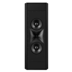 JBL Synthesis SCL-9 vazuta din fata, fara grila: un woofer deasupra si unul sub palnia HDI centrala