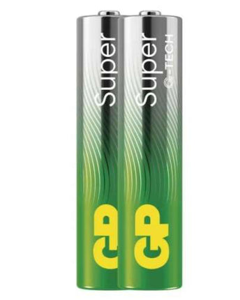 Батерии GP Super Alkaline AAA (LR03), фолио 2бр