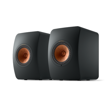 KEF LS50 Wireless II resigilat - Carbon Black