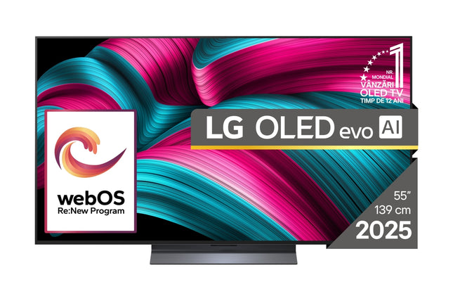 Televizor LG OLED55C51LA, 55 inch, 4K Smart TV, 2025