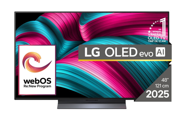 Televizor LG OLED48C51LA, 48 inch, 4K Smart TV, 2025