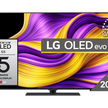 Televizor LG OLED55G53LS, 55 inch, 4K Smart TV, Cu Stand, 2025