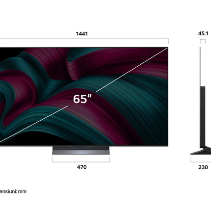 Televizor LG OLED65C51LA, 65 inch, 4K Smart TV, 2025