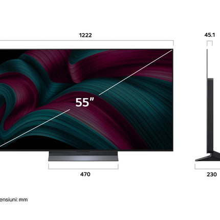 Televizor LG OLED55C51LA, 55 inch, 4K Smart TV, 2025