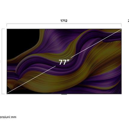 Televizor LG OLED77G51LW, 77 inch, Smart, 4K Ultra HD, 120 Hz, Clasa E (Model 2025)
