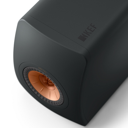 KEF LS50 Meta, finisaj Carbon Black, vedere de sus