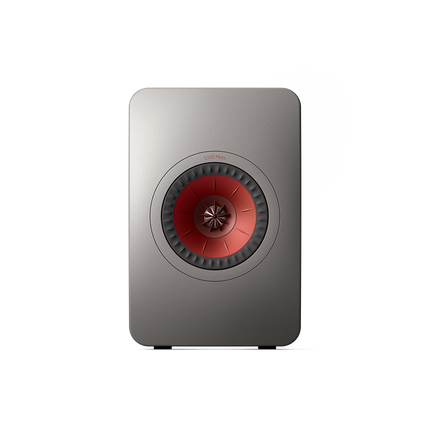 KEF LS50 Meta, finisaj Titanium Grey, vedere frontală