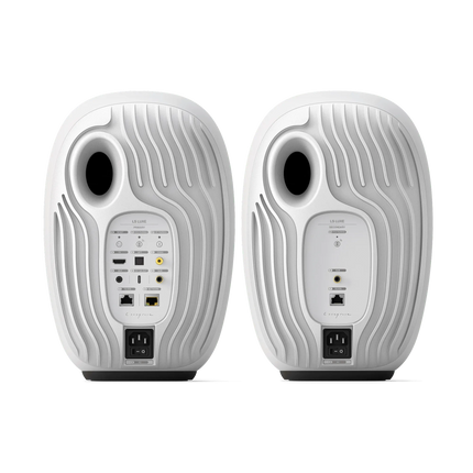 KEF LS Luxe Mineral White — panoul din spate