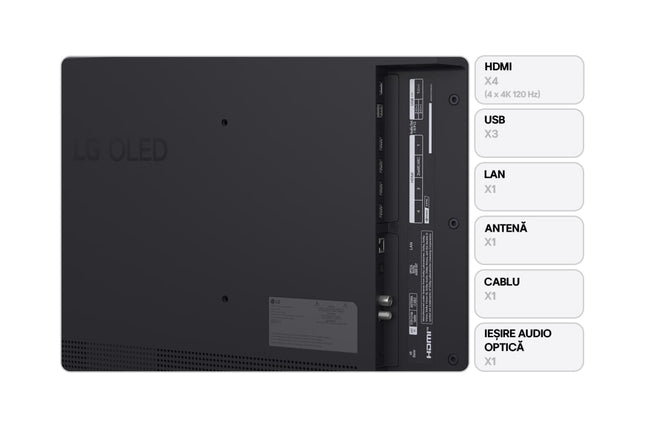 Televizor LG OLED42C51LA, 42 inch, 4K Smart TV, 2025